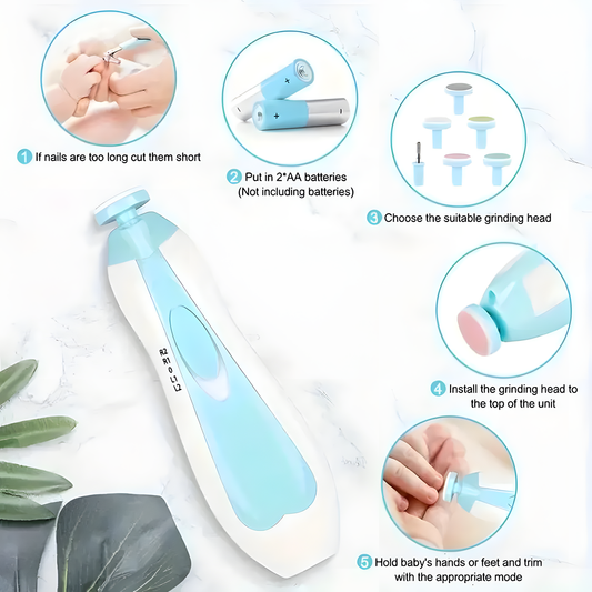 Portable Baby Nail Grinder Kit