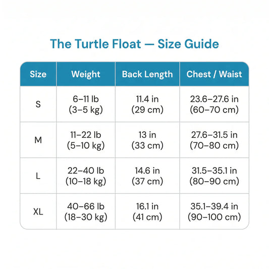 Dog Turtle Swimming Vest