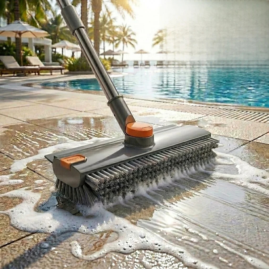 Long Handle Rotating Grout Brush
