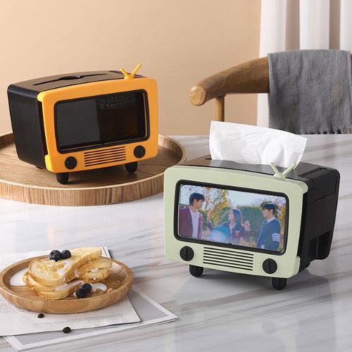 TV-Taschentuchbox-Telefonhalter