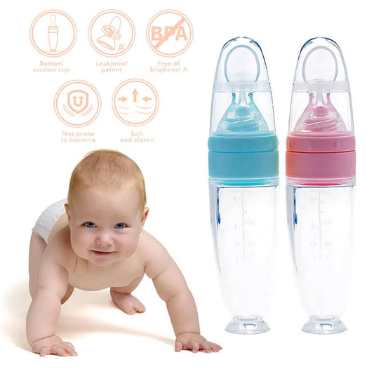 Baby-Fütterungs-Quetschlöffel