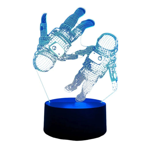 3D Small Night Lamp Spaceman Astronaut Table Lamp