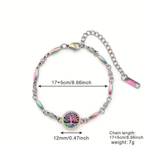 Unisex Aromatherapy Tree Of life Lucky Bracelets