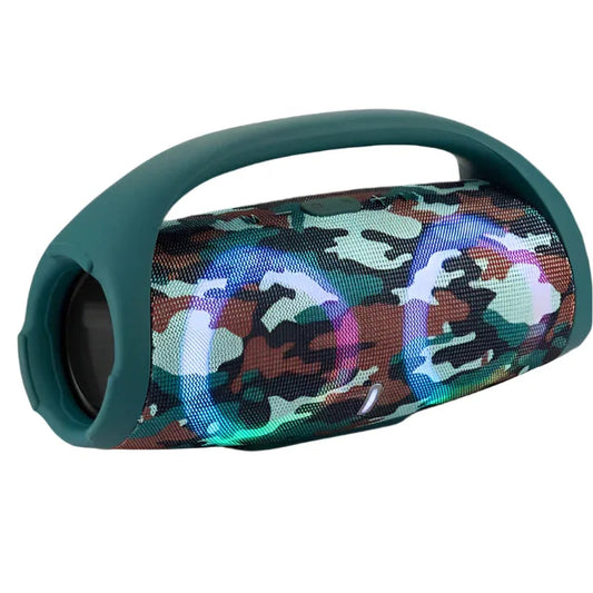 Bluetooth Speaker With RGB Colored Lights Outdoor Portable & Waterproof