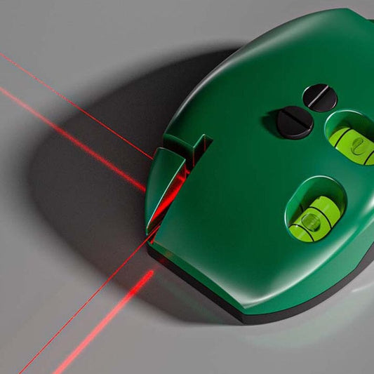 Wasserwaage mit Laser