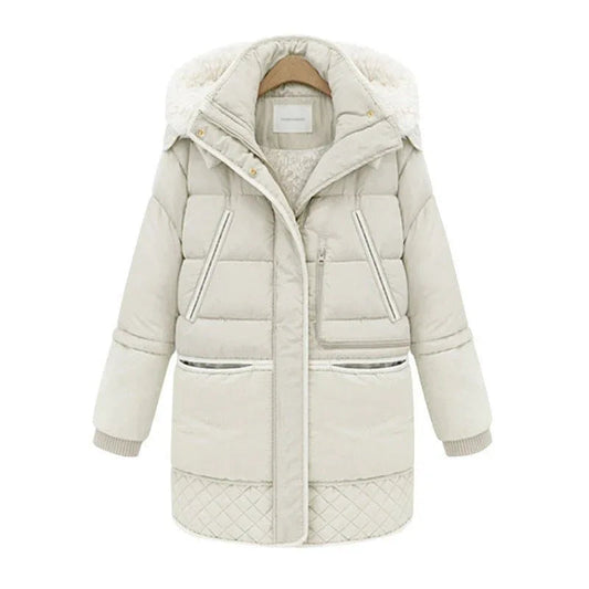Women's Ladies Chic Lamb Wool Jacket