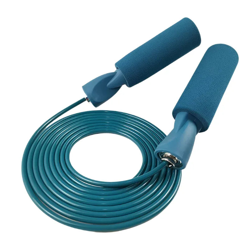 Steel Bearing Wire Rope PVC Fitness Skipping Jumping Rope