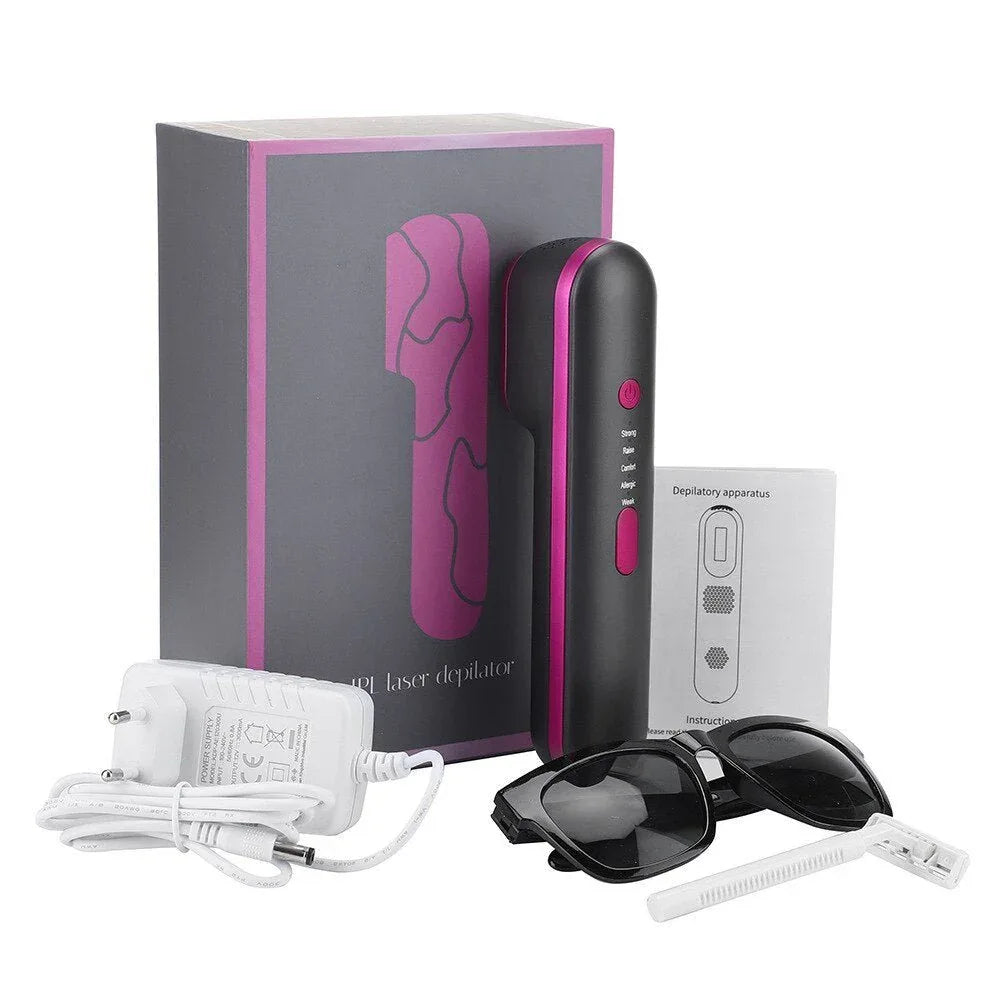 10 0000 Flashes IPL Hair Removal Device For Home 5-speed Pulse Light Painless Laser Hair Removal Device