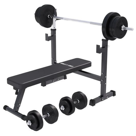 Hantelbankpaket 2.0 – Home Gym 70 kg
