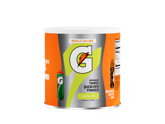 Gatorade Thirst Quencher Powder, Lemon Lime (1.44 kg, makes ~23 L)