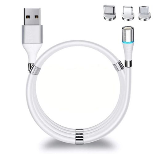 Magnetisches Telefonladekabel, selbstaufrollend