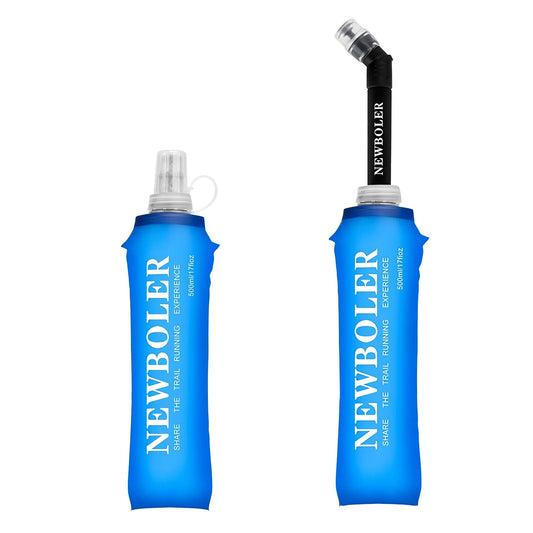 Faltbare Wasserflasche zum Laufen