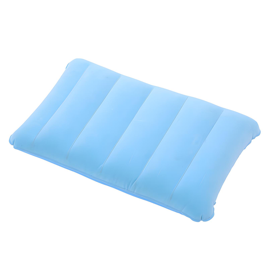 Flocked Inflatable Travel Pillow