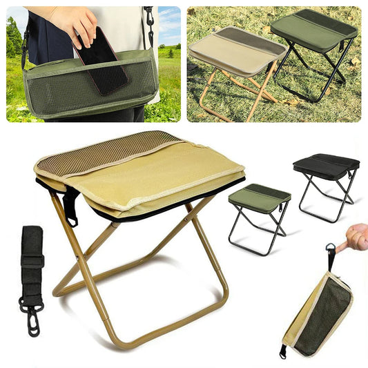 Faltbarer Rucksackhocker
