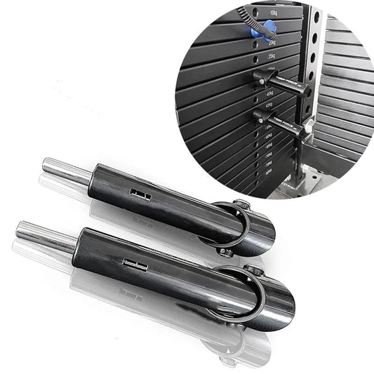 Fitnessstudio Gewicht Drop Set Button