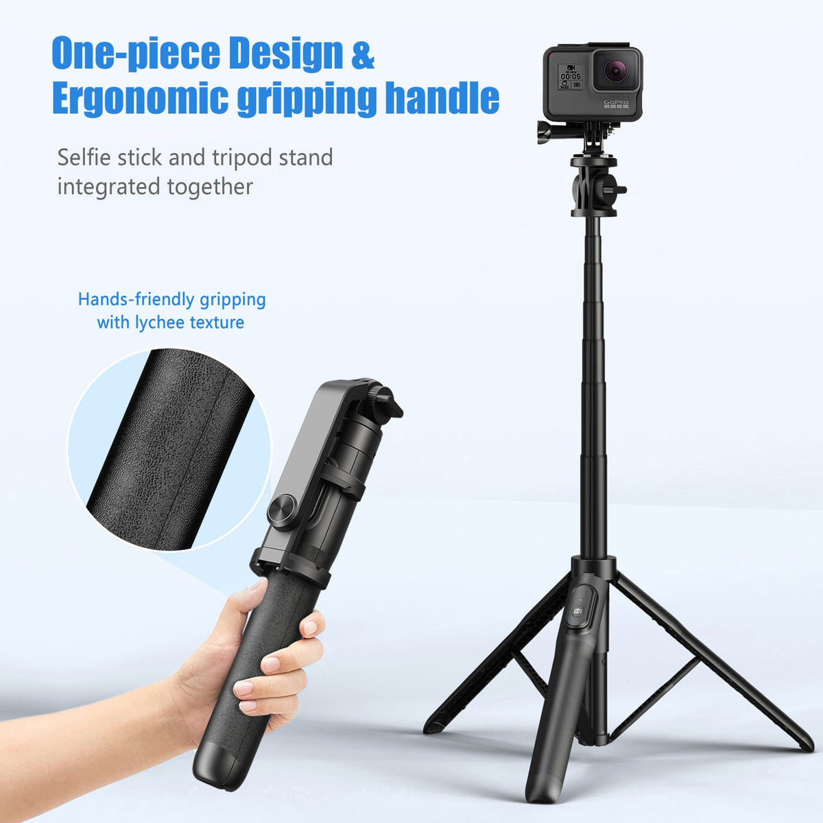 Multifunctional Selfie Stick & Tripod Stand