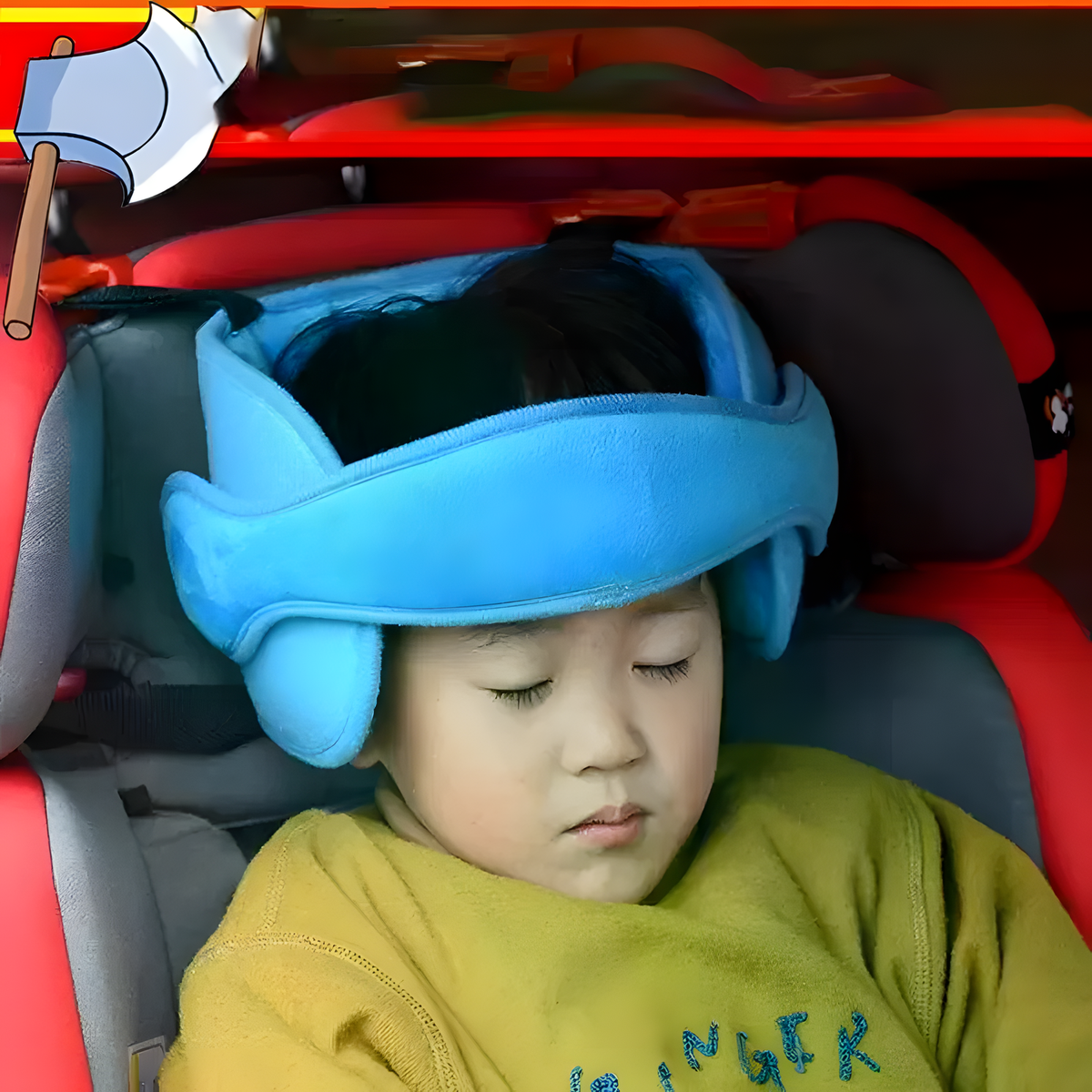 Child Car Seat Head Support