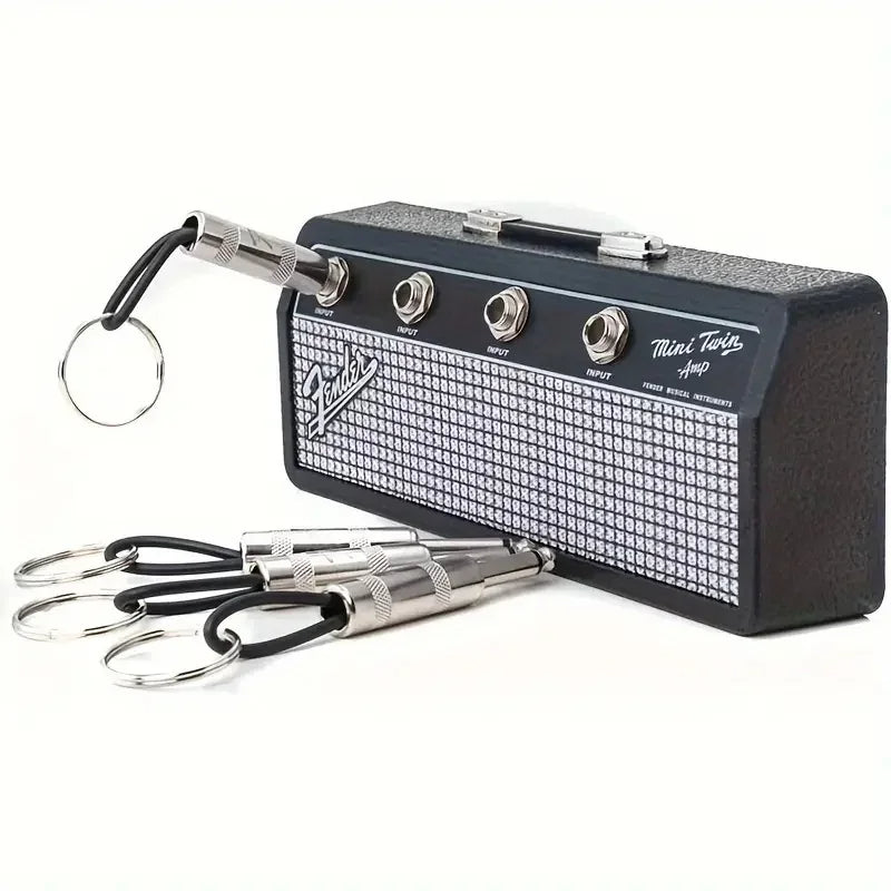 Wall Guitar Plug Mounted Key Holder
