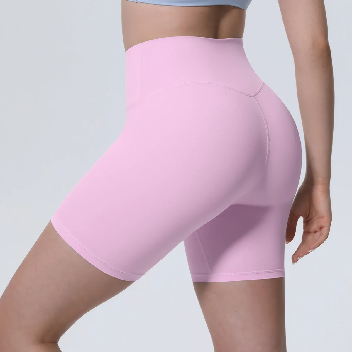High-Waist Biker Shorts