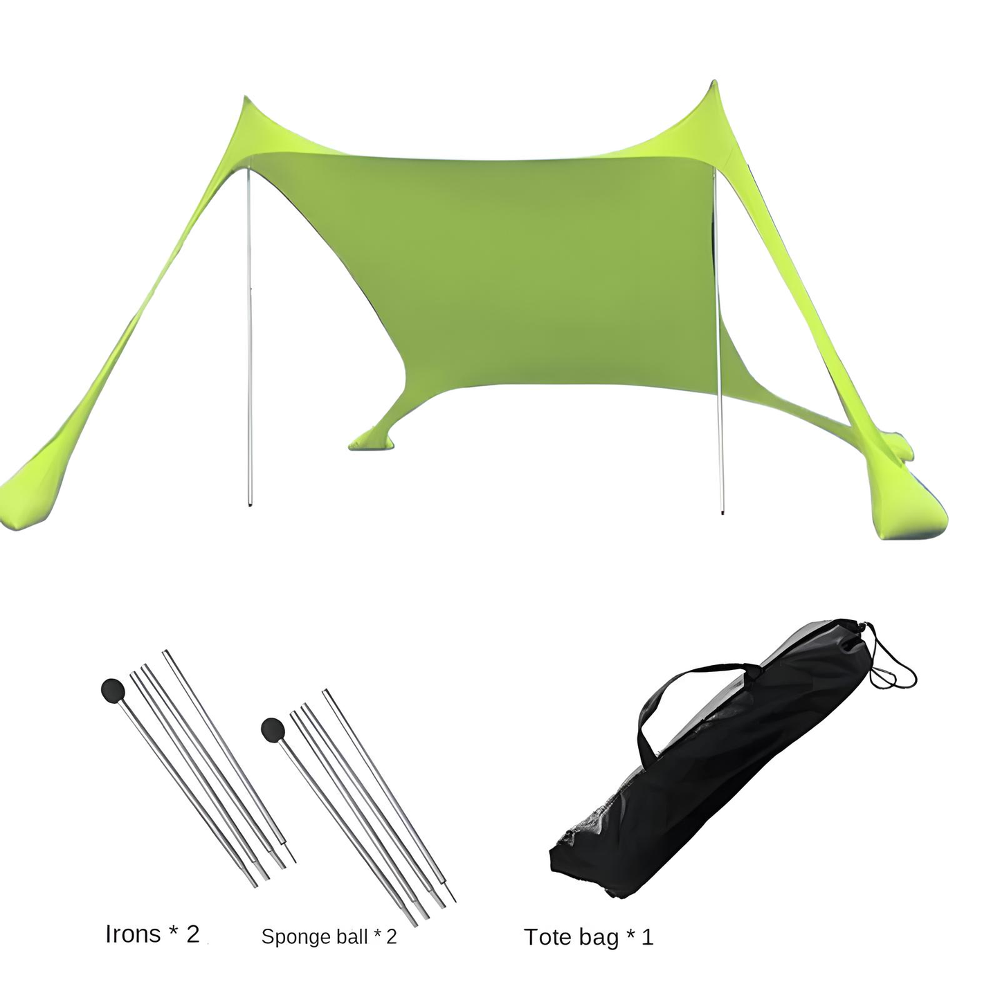 Beach Shade Canopy With Carry Bag