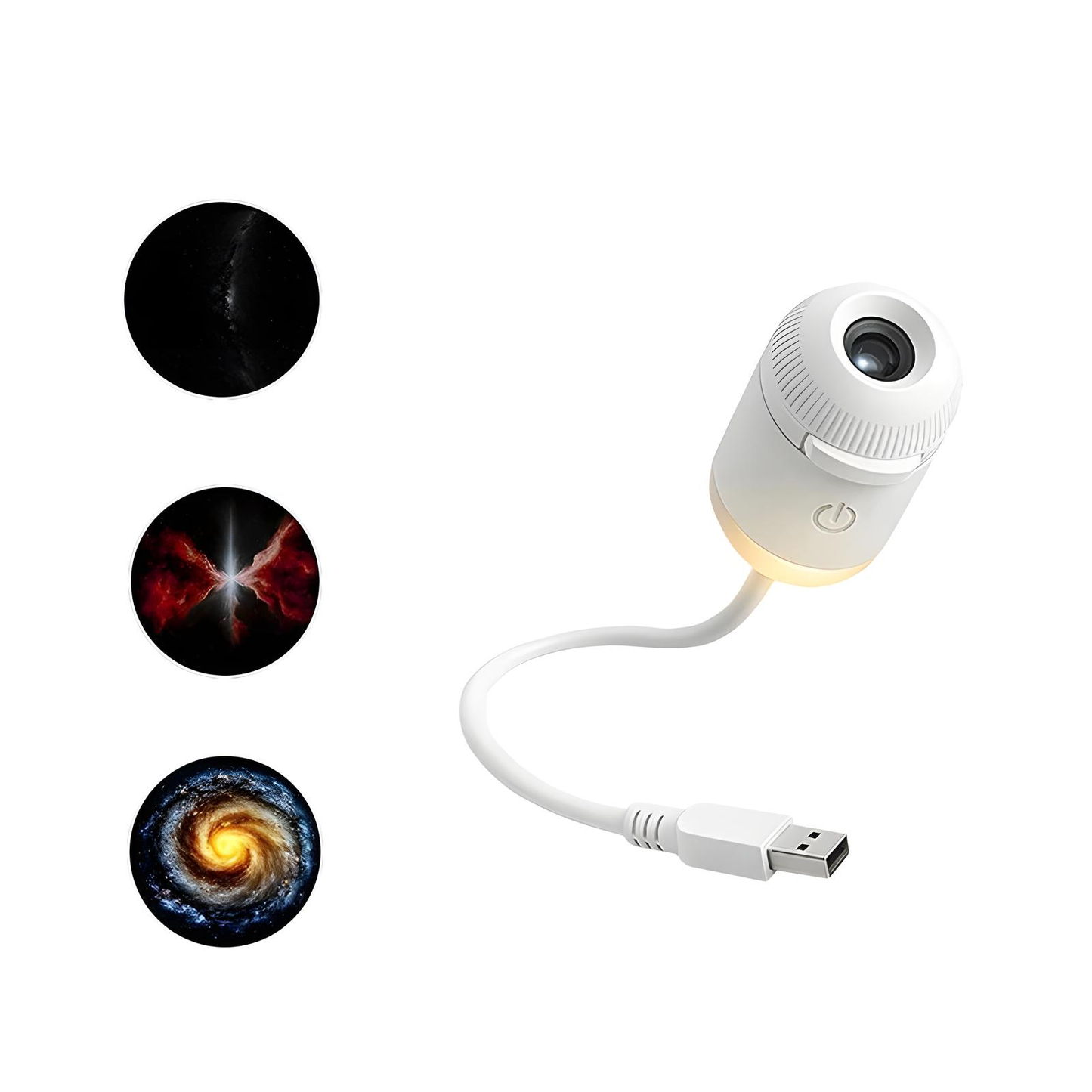 USB Star Projector With Slide Discs