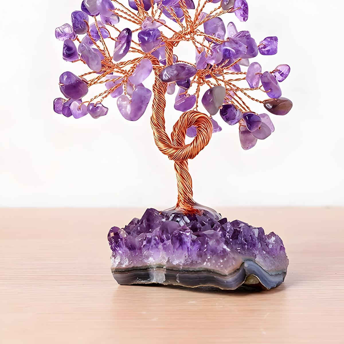 Amethyst Crystal Money Tree