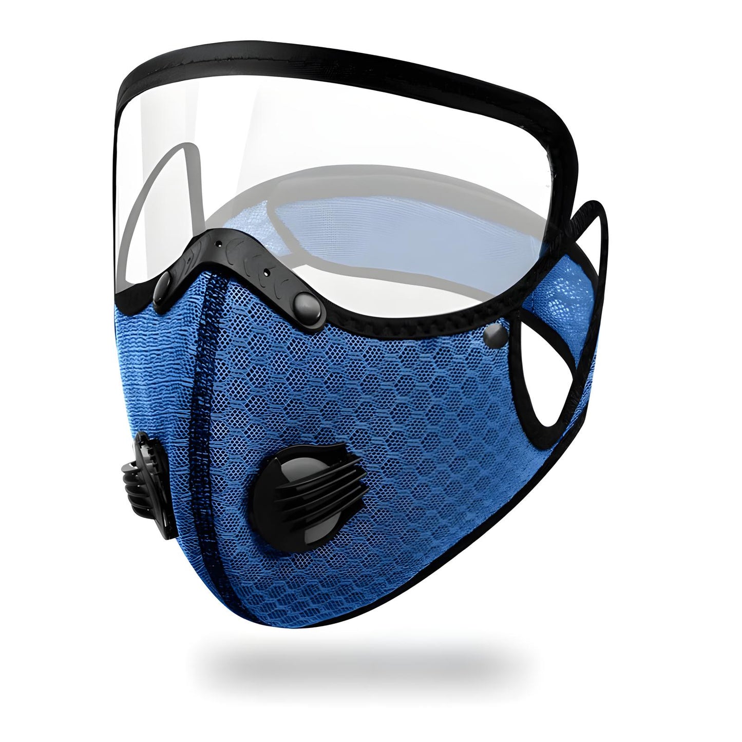 Face Mask with Goggles