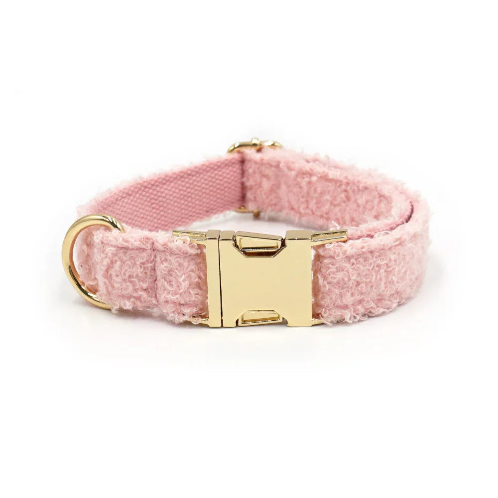 Soft Comfortable And Adjustable Plush Dog Collar