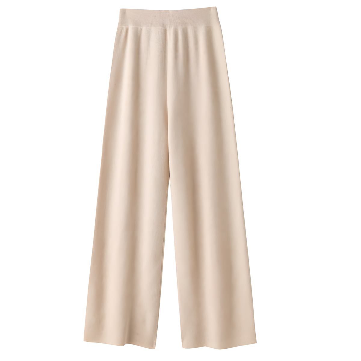 Wool Wide-Leg Pants
