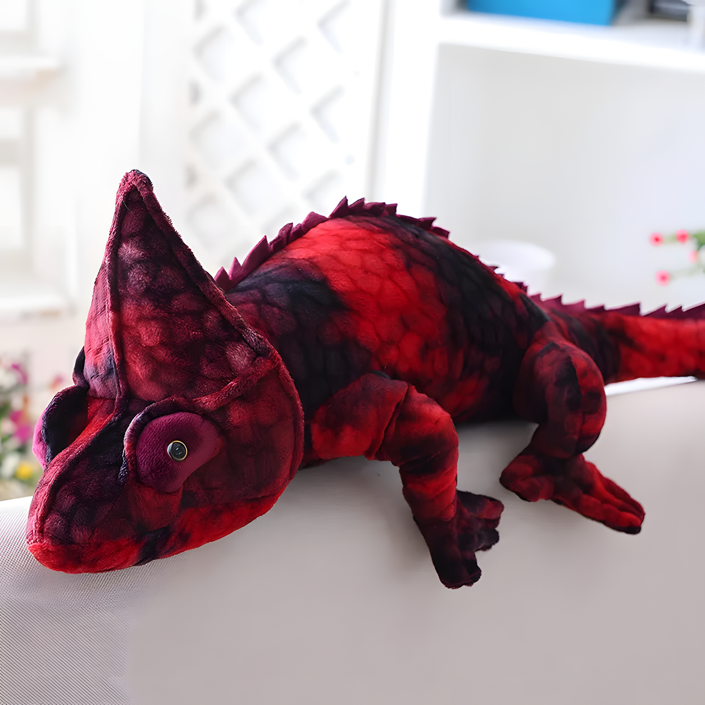Realistic Chameleon Plush