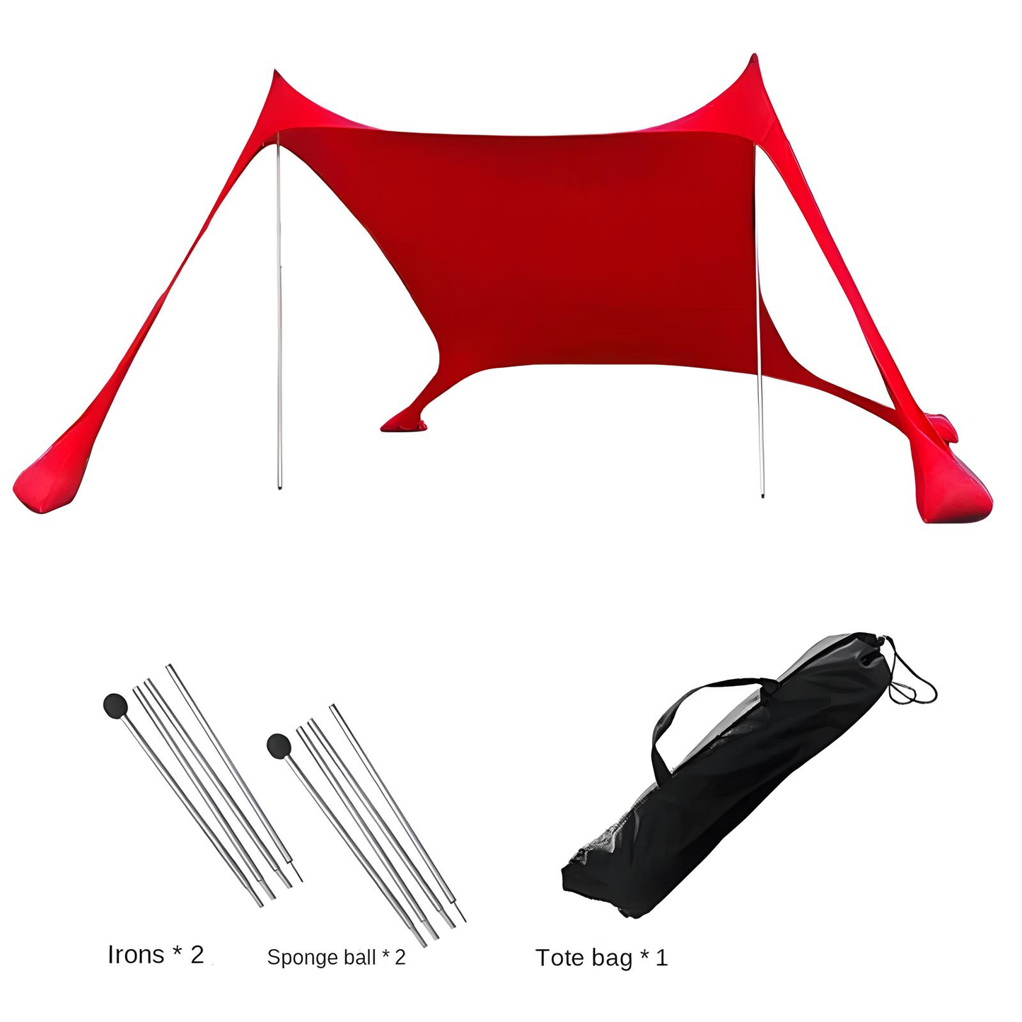 Beach Shade Canopy With Carry Bag