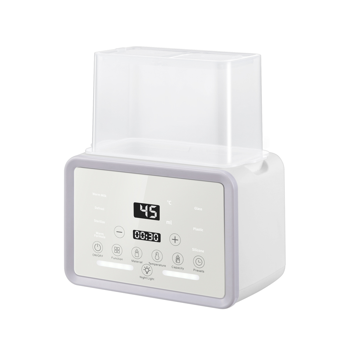 Digital Dual Baby Bottle Warmer
