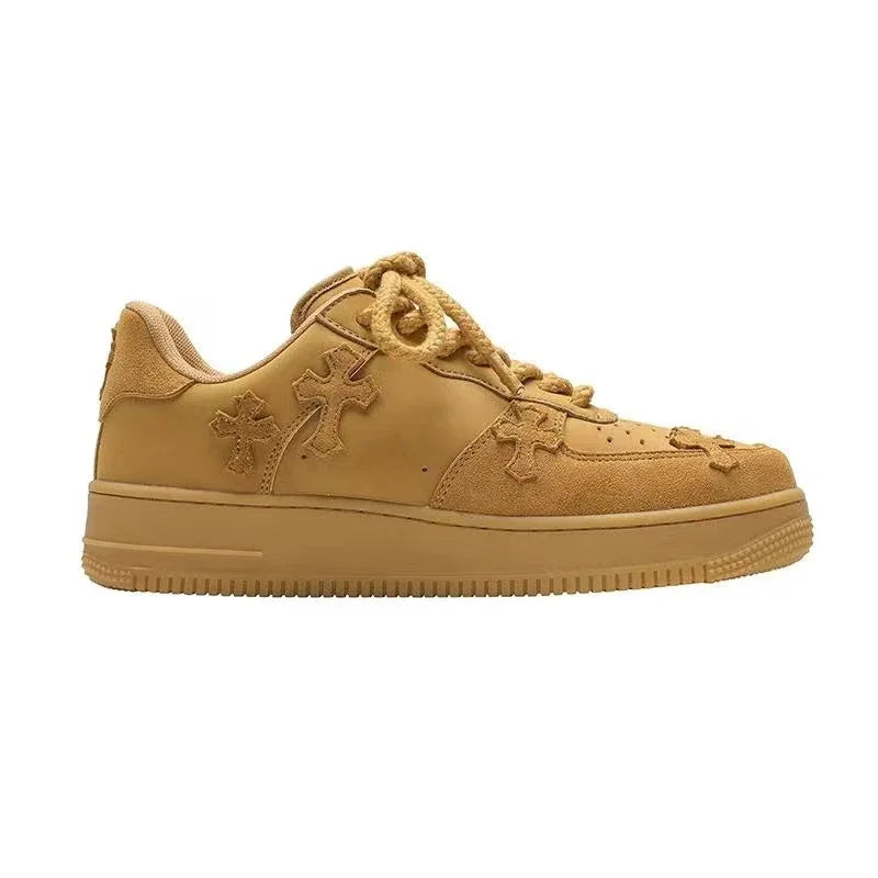 Casual Sneakers Women Retro Platform Shoes