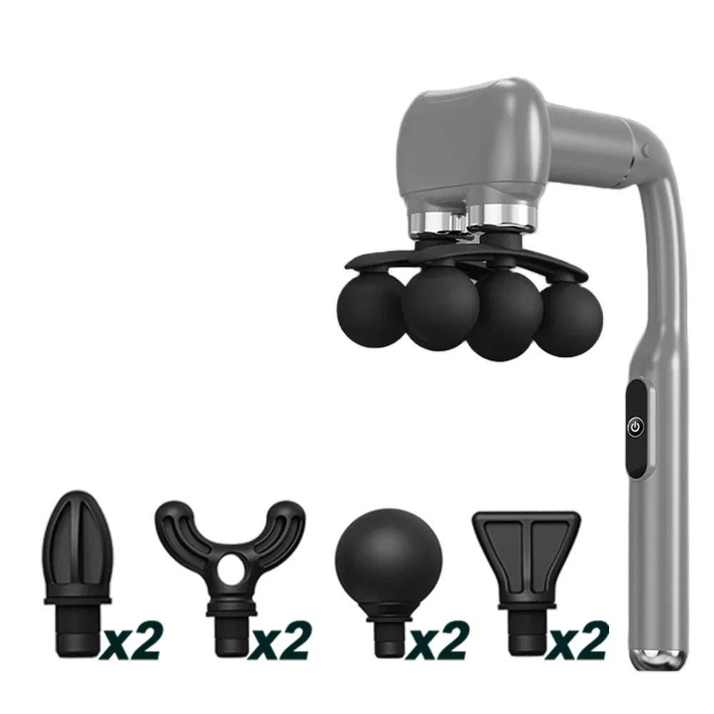 6-Heads Handhel Fascia Gun