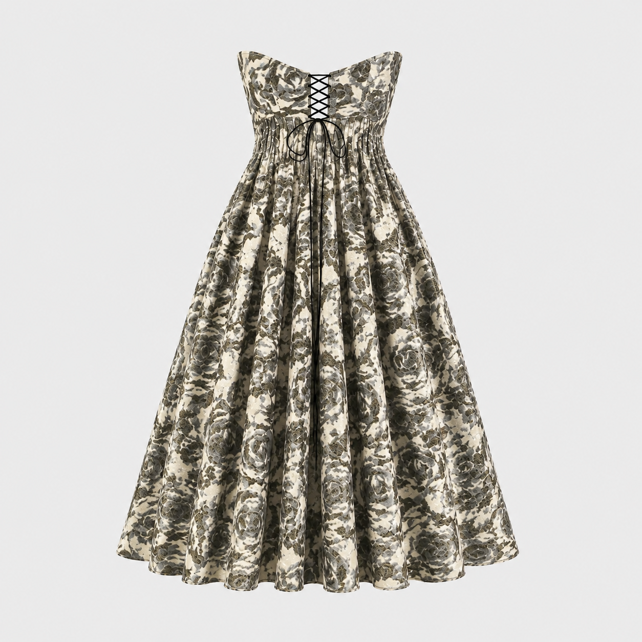 Tala Corset Midi Dress