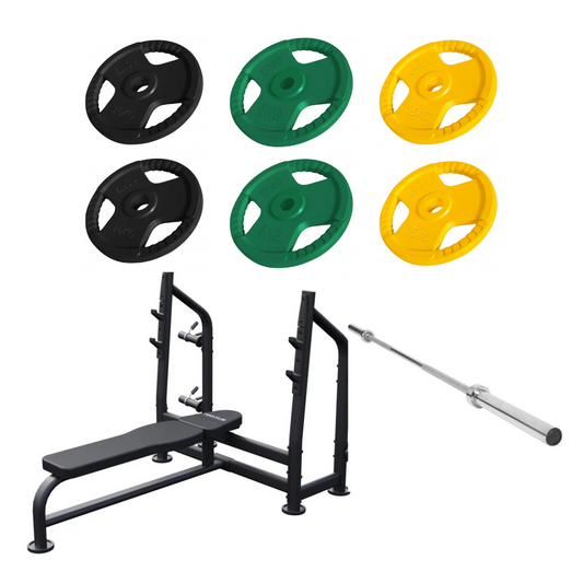 Komplettes Bankdrückpaket PRO – Für das Heim-Fitnessstudio