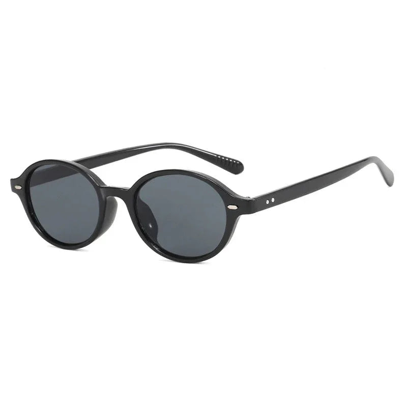 Women's Fashion Retro Literary Plain Glasses
