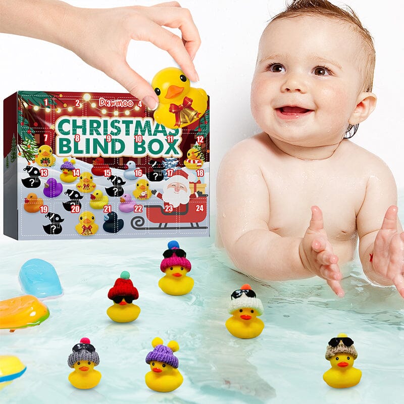 Adventskalender - 24 Gummiankor för Barn