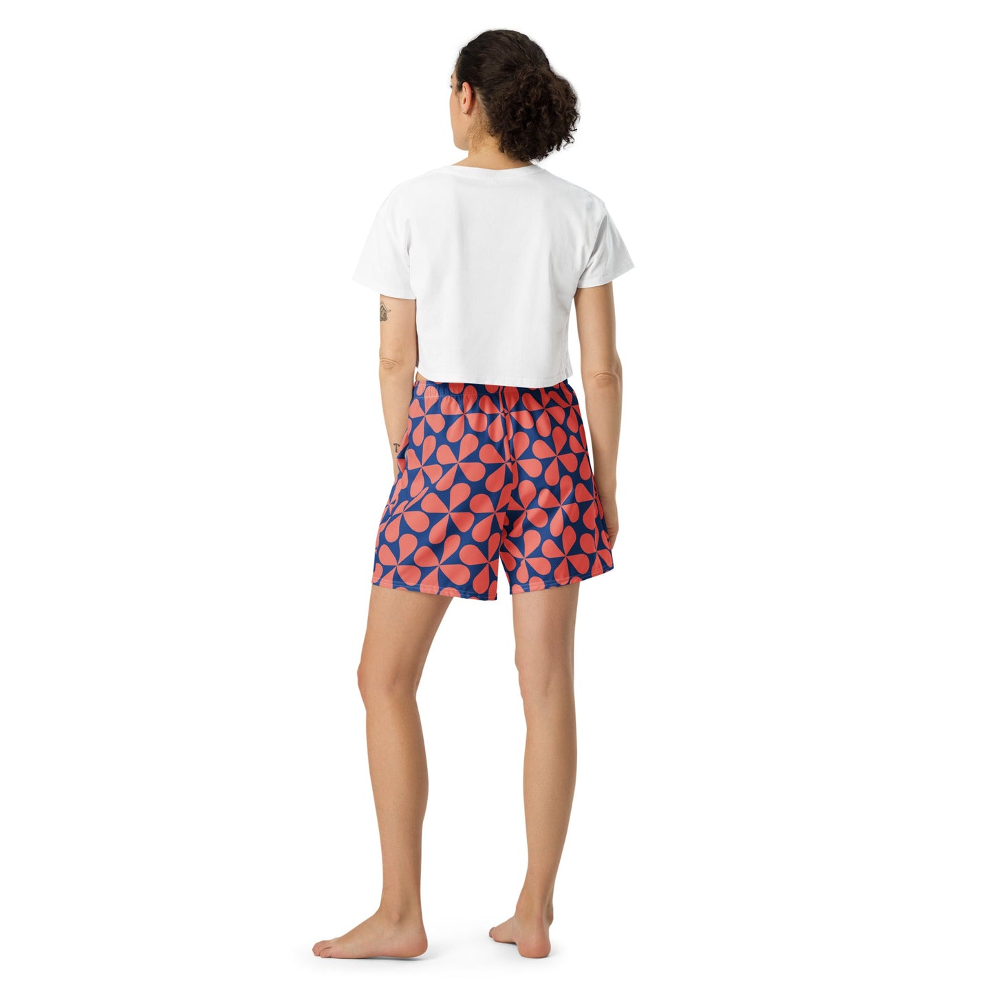 All-Over Print Unisex Athletic Long Shorts