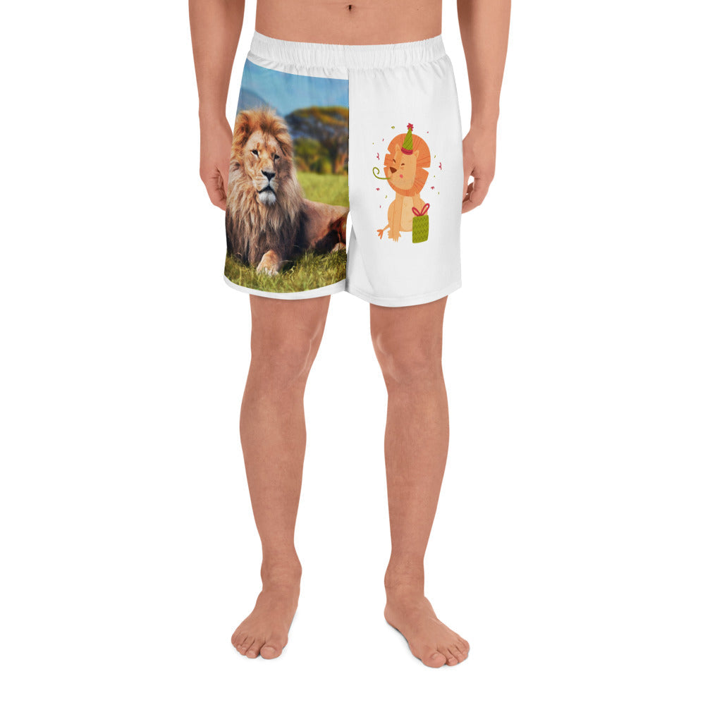 All-Over Print Unisex Athletic Long Shorts