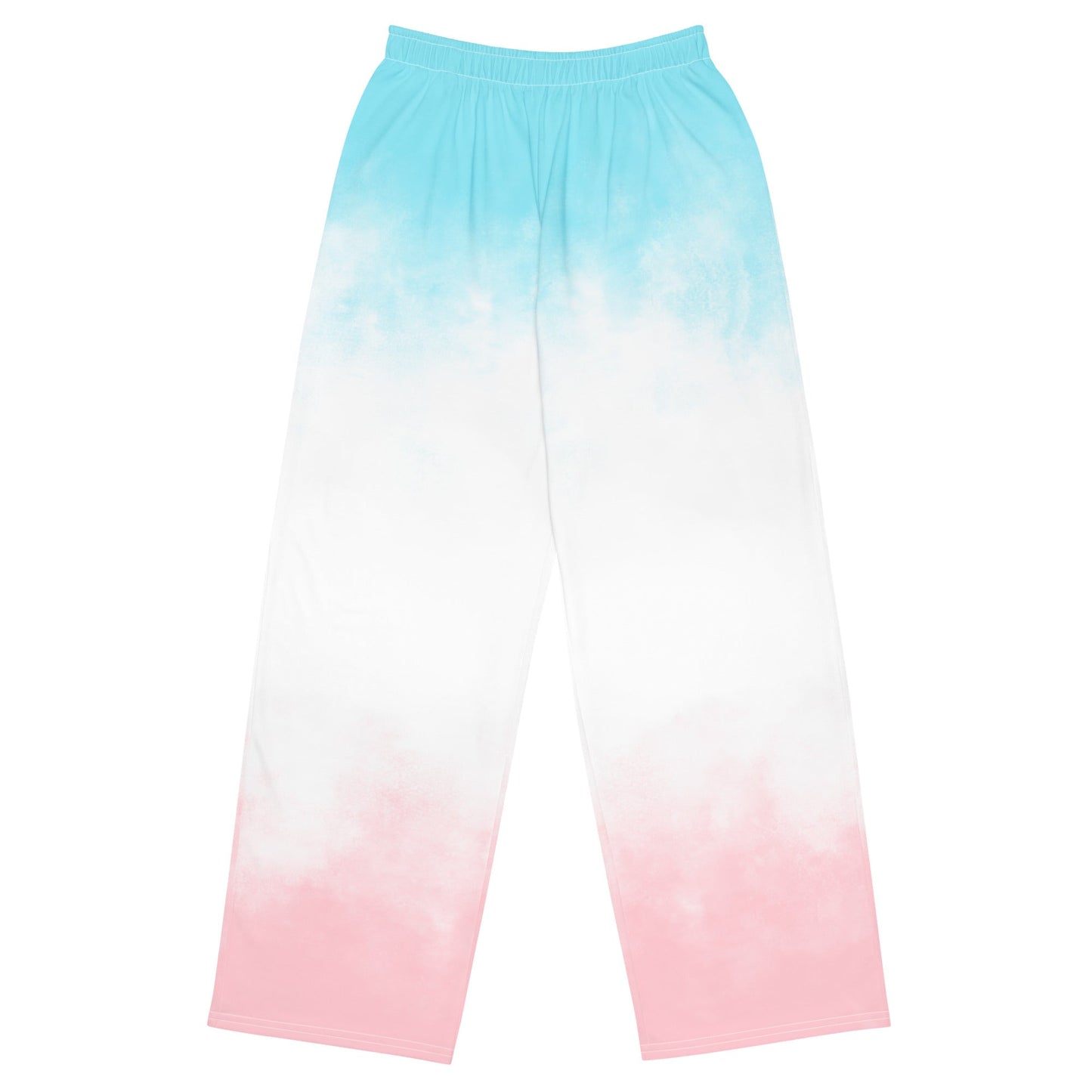 All-over print unisex wide-leg pants