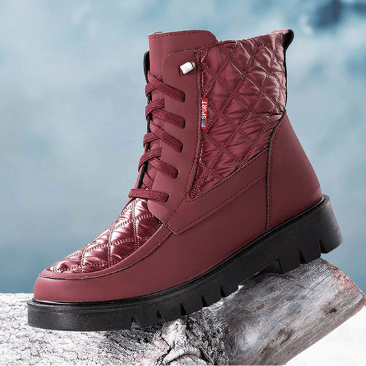 Bequemer und kuschelig warmer Stiefel