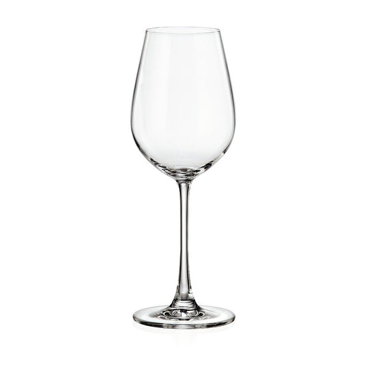 Bohemia Royal Crystsal Verona vitvinsglas 400 ml – 6-pack