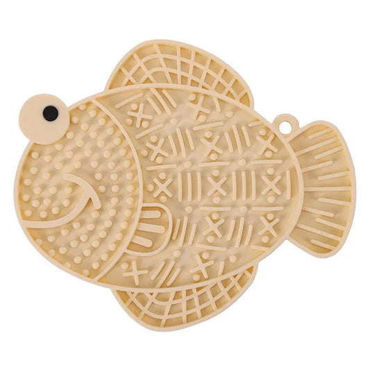 Silicone Pet Slow Food Anti-Tumble Anti-Overflow Dog Licking Feeding Pad