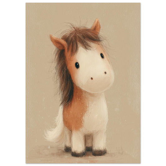 Young Riders - Little Pony - Horse Art Poster