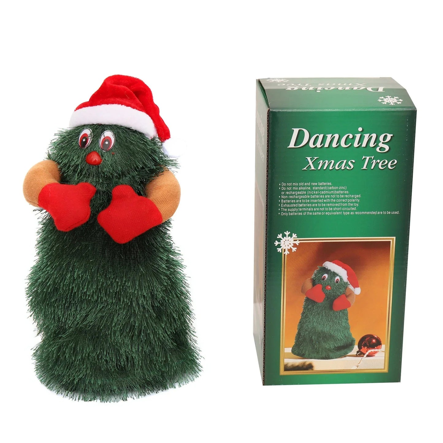 Electric Dancing Christmas Tree Christmas Doll Toy Decoration