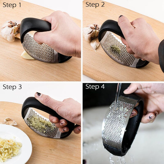 Ergonomische Knoblauchpresse