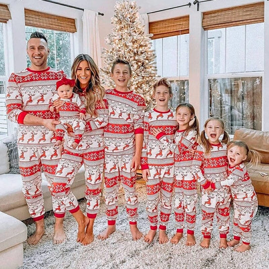 Familien-Weihnachtspyjamas – passende Pyjamas für die ganze Familie