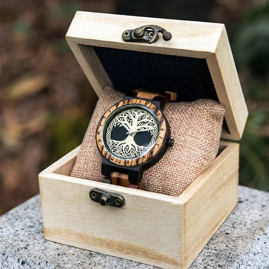 Men's Creative Wooden Quartz Watch