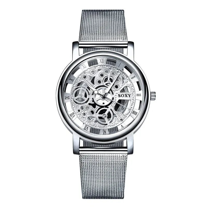 Men's Elegant Hollow Watch